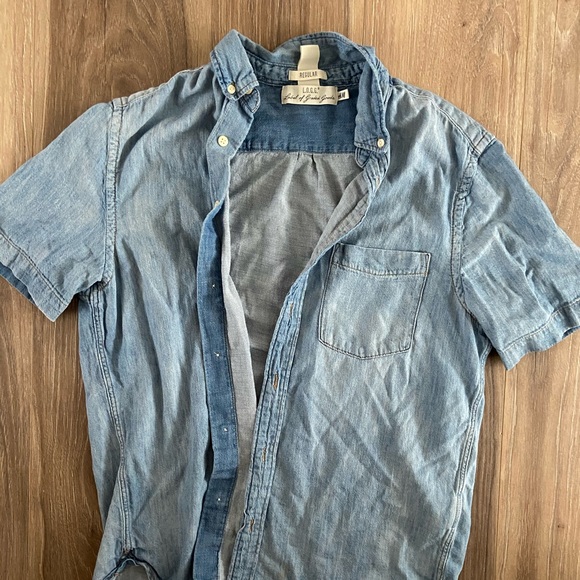 H&M Other - H&M Denim Button Up T-Shirt